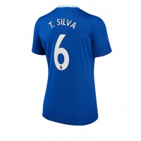 Chelsea Thiago Silva #6 Hjemmebanetrøje Dame 2022-23 Kortærmet